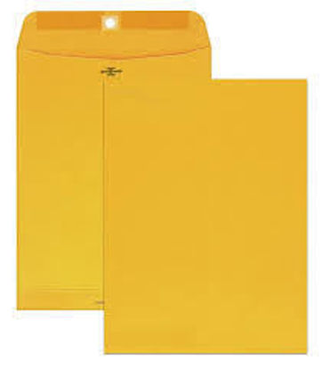 Picture of Yellow Laminated Envelope 10 X 12