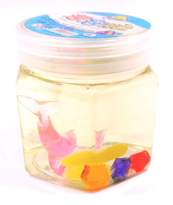 Picture of Slime - Light Yellow with Fish Toy