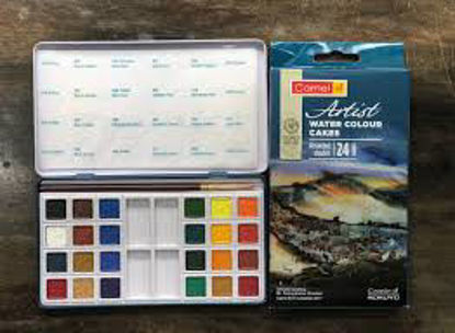 Picture of Camel Artist Water Cakes Colour - 24 Shades