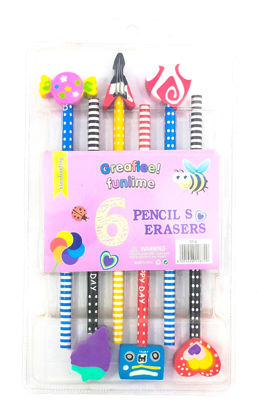 Picture of Fancy Pencils - Pack of 6 Pcs.