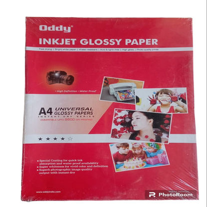 Picture of Oddy A4 Inkjet Glossy Paper GSM-210